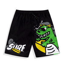  Swimming trunks mens tide brand five-point beach pants hot spring pants anti-embarrassment loose shorts quick-drying can go into the water seaside swimming trunks