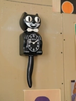 American Kit-Cat Class Classic Cat Clock Creative Design Creative Design Clear Gift Retro Decoration Tail Clock Clock