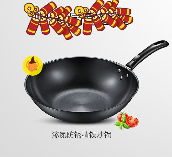 Beauty Soup Pan Frying Pan Stainless Steel Home Food Grade Hot Pot induction cookware Hot Pot Fried Dish