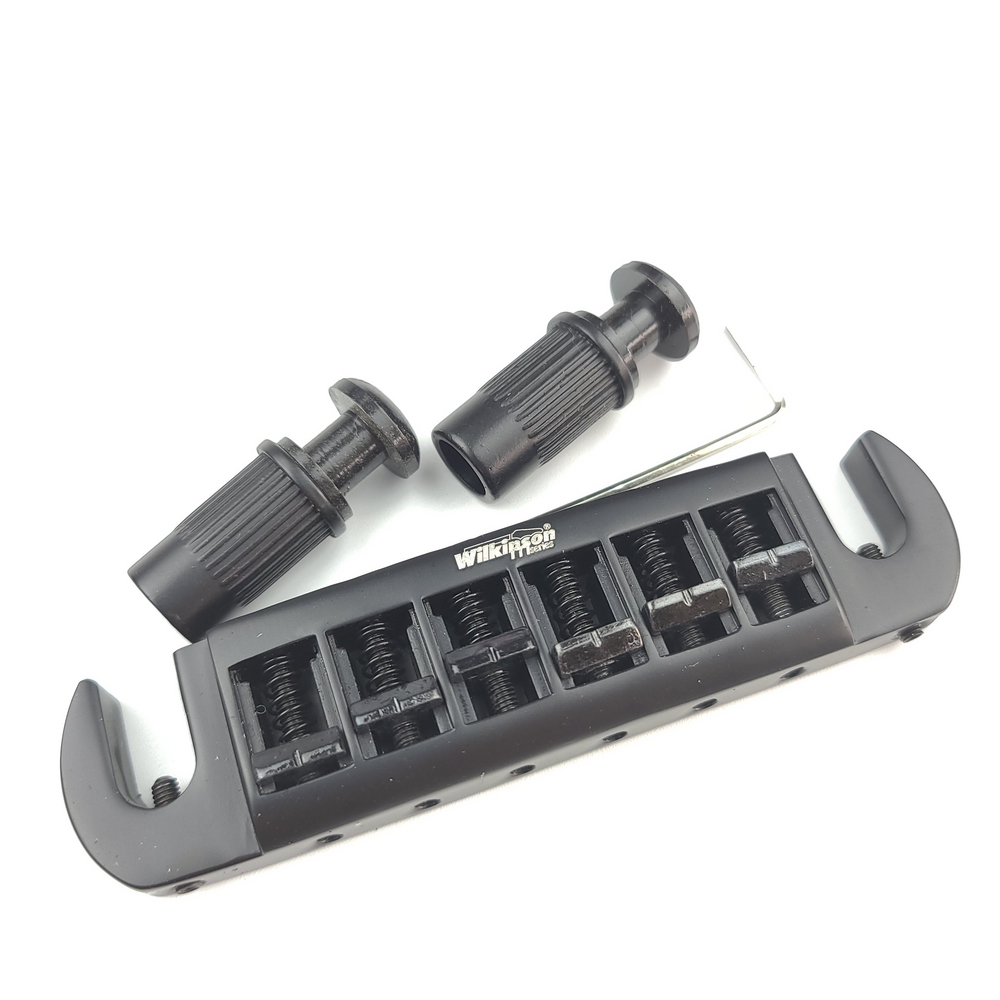 Black Wilkinson LP SG integrated piano code Wilkinson electric guitar bridge tailpiece WOGT3