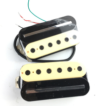 Han Produce Artec Black Yellow Double Coil Electric Guitar Pickup can cut single CHB-5 pick-up