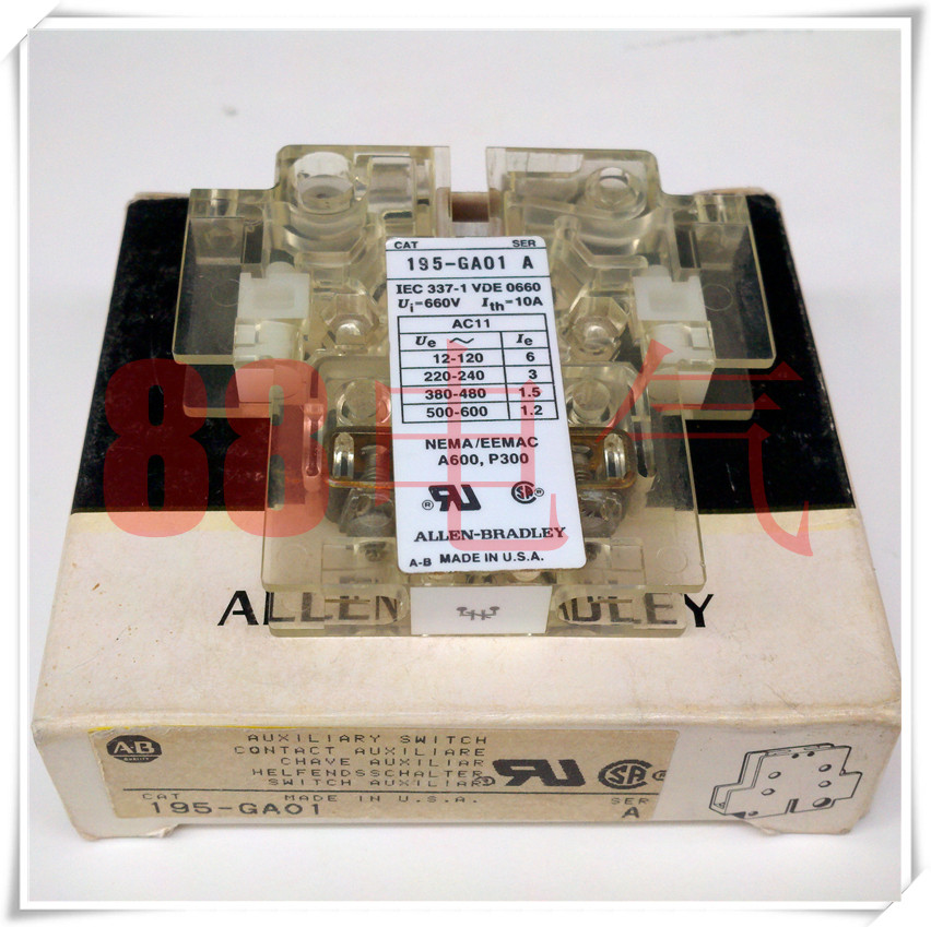 The stock is sold out of the US AB Allen-Bradley 195-GA01 A 195-GA01A (with an alternative)