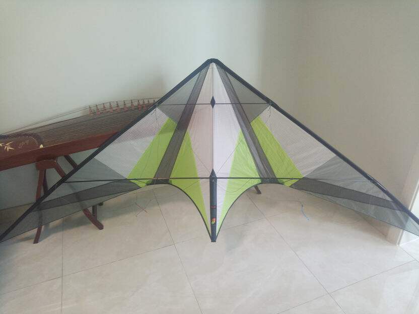 Breeze Edition Hong Kong Junlong Dance Swallow 3 Ballet Machine Stunt Kite Green