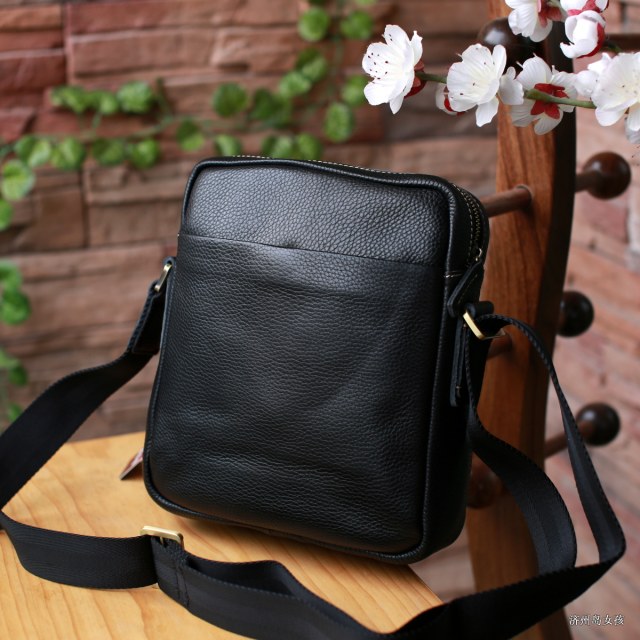 Zangpiker handmade cowhide ຫນັງແທ້ຂອງຜູ້ຊາຍຖົງ shoulder bag 2023 ໃຫມ່ຂອງປະທານແຫ່ງວັນພໍ່ບາດເຈັບແລະຖົງ crossbody shoulder