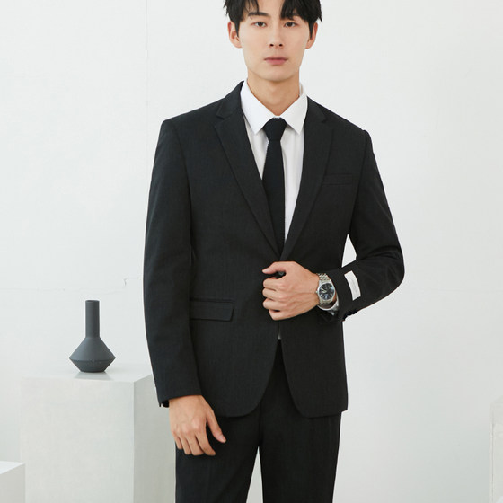 CSO Spring and Autumn Men's Casual Small Suit Suit Korean Style Slim Youth Handsome Formal Dress Trend Wedding Groom