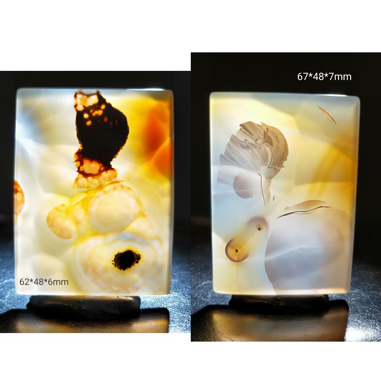 玛瑙 置物 12巴西玛瑙风景象形图案天然奇石海洋玉髓方牌摆件-淘宝Taobao | 天猫Tmall