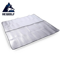 Wolf outdoor tent aluminum film mat oversized padded moisture proof mat outing grass picnic cushion beach mat