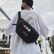 Chest Bag Mens Large Capacity Day Ensemble Brief Satchel Skew Satchel Student Single Shoulder Backpack Street 100 Hitch Pocket Women