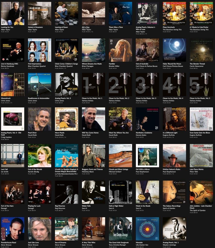 Tiger Fish Recording Album 24 bit Qobuz Digital Source