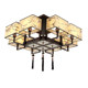 New Chinese style ceiling lamp 2020 new living room lamp simple modern atmosphere bedroom Chinese style Chinese style lamp package