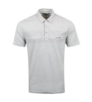 Sea Naughty Travis Mathew Men Grey Sports Polo Shirt Matira Speed Dry Breathable Tennis Short Sleeves