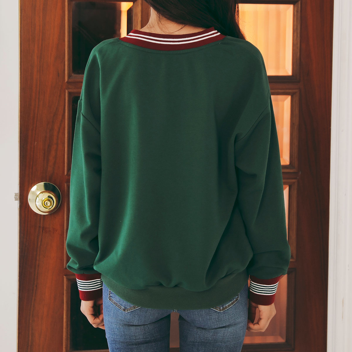 Sweatshirt femme JCOOL HISTOIRE     - Ref 3216838 Image 3