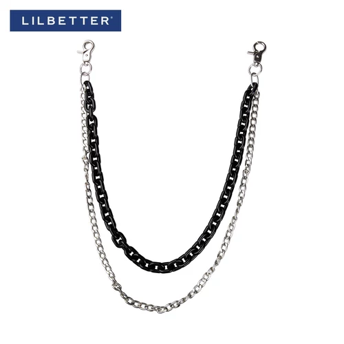 Lilbetter Tide, штаны, мужской трендовый металлический аксессуар, цепочка в стиле хип-хоп, европейский стиль