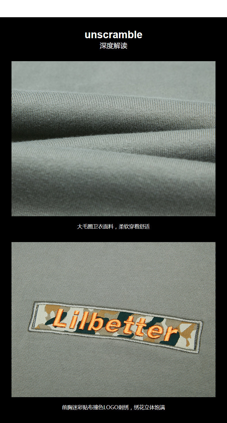 Sweatshirt homme LILBETTER en Coton - Ref 3127988 Image 11