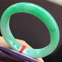 Jian An Jade 56 2 Old Pit Jade Decoration Ice Zhengyang Green Circle Jade Bracelet Bright and Rich High Quality Bracelet