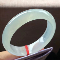 Jian An Jade 57 5 Myanmar A cargo ice seed background color jade bracelet ice through the light of the female noble concubine jade bracelet