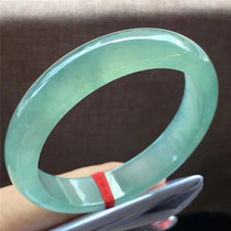 Jian An Jade 57 5 natural A goods jade ice Yang color jade bracelet old light Burmese Old Pit Ice bracelet