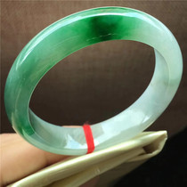 Jane Emerald 54 Natural pit floating in the green corner of the jade bracelet Myanmar A - freight emerald ice bracelet