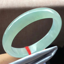 Jian An Jade Myanmar Old Pit Ice Qingshui Guifei Bracelet Natural A Cargo Ice Species Jade Jade Bracelet with Certificate