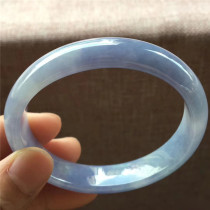 Jian An Jade natural Old Pit Violet Imperial Concubine jade bracelet Myanmar A goods jade ice glutinous bracelet with certificate