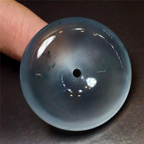 Jian An Jade Myanmar A goods high ice boutique button jade pendant high-end ice through men and women jade collection