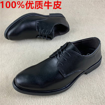 White Vegetable Price Head Layer Cow Leather Mens Shoes Factory Clear Cabin Genuine Leather Men Positive Leather Shoes Comfort Soft Bottom Breathable Working Shoes