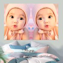 bb stickers for pregnant adorable baby painting poster Mixed-race baby wall stickers doll pictures Early education bedroom pregnant newborn