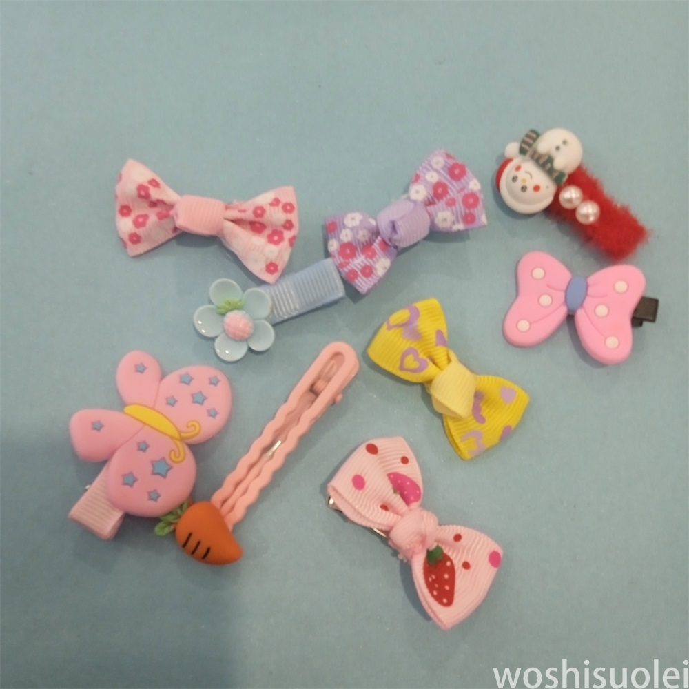 New Ornament Hair Accessories Adorable Creative Side Hair Clip and Nautical Clip Cartoon Combo 31a005