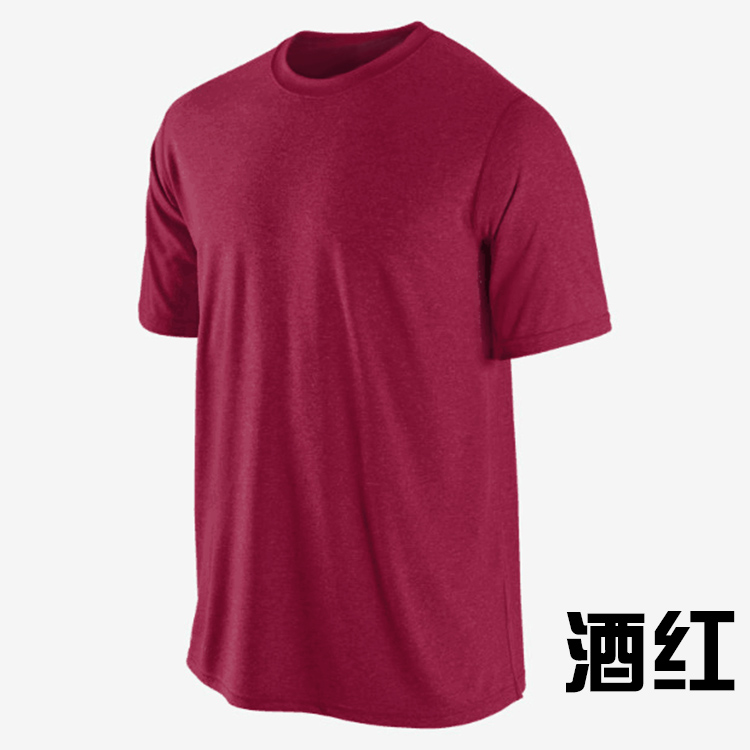 Mồ hôi thấm hút áo thun nam Xia Weide đào tạo bóng rổ tee chạy thể dục chức năng vải ngắn tay nam - Áo phông thể thao áo ba lỗ nữ the thao