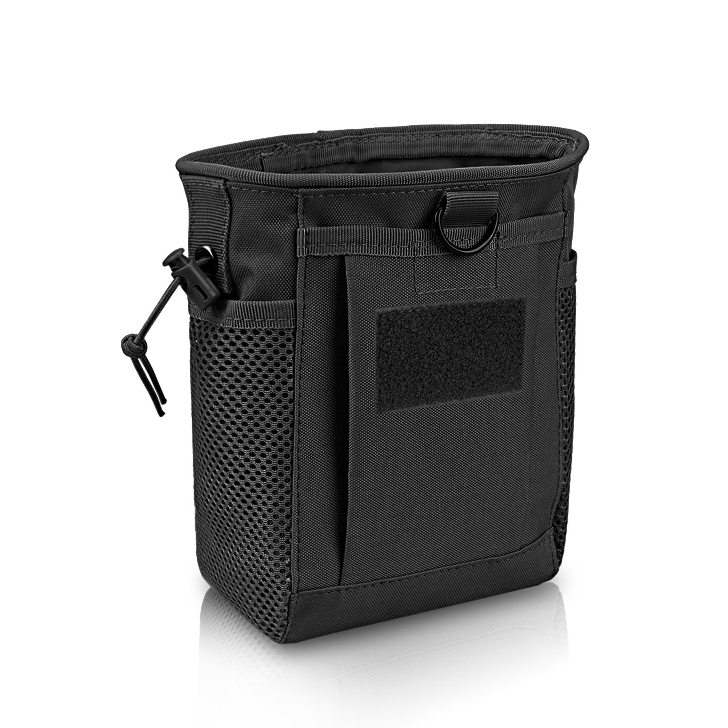 Black Tactical Recycling Bag Hair Side Small Recycled Bag Debris Bag Outdoor Climbing Ride Molle Military Memes