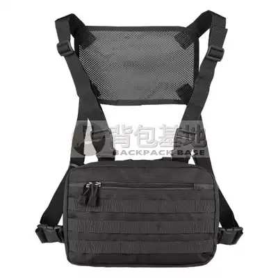 Upgraded version of outdoor chest hanging bag men's riding multi-function storage bag daily personality bag