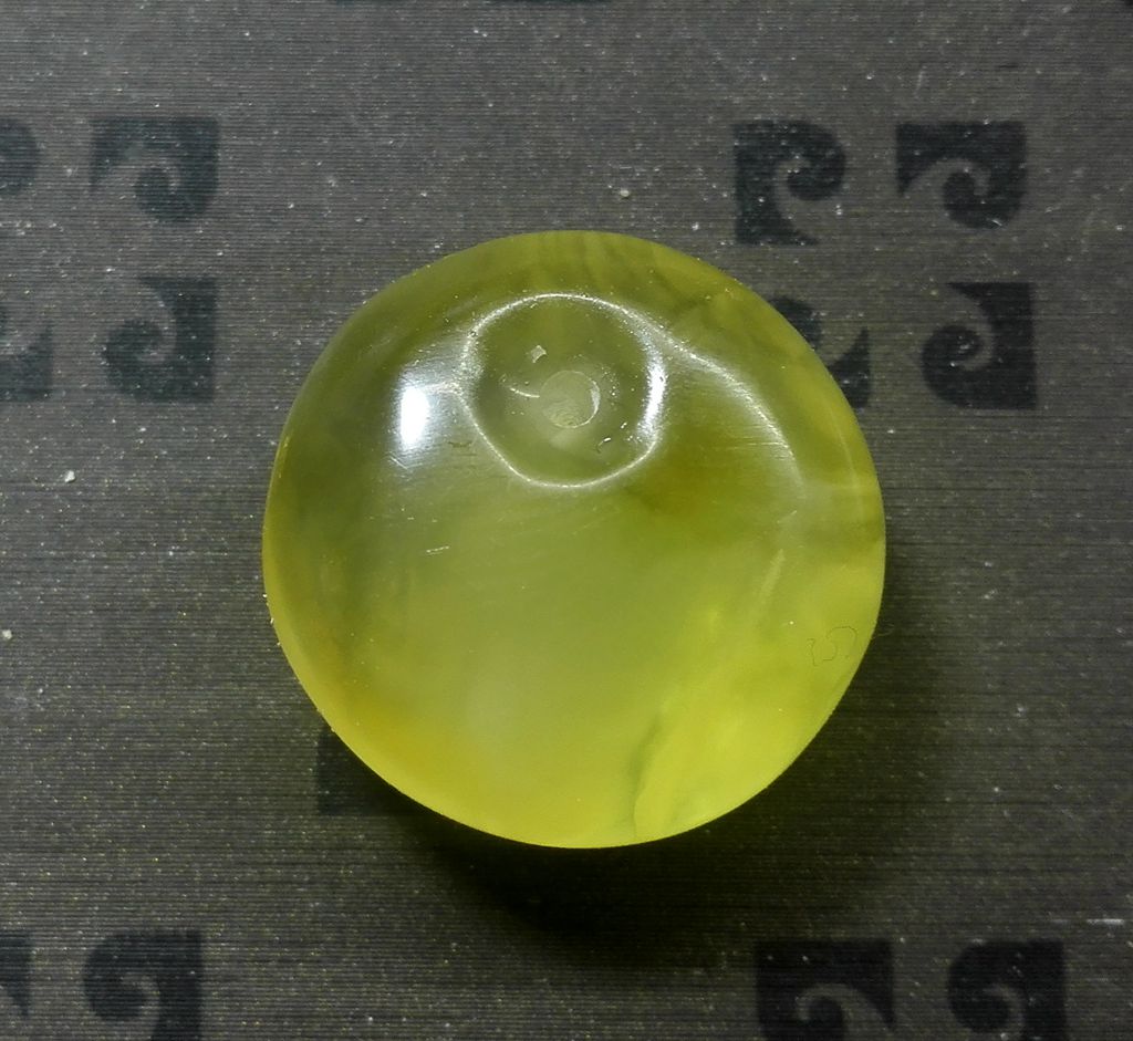 Beeswax fish eye button button safety button small pendant 3 81g 22*12MM
