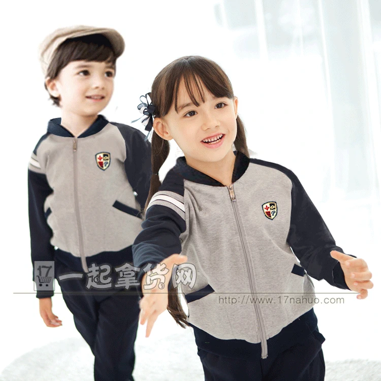 Quần áo mẫu giáo Nhật Bản và Hàn Quốc cao cấp dành cho trẻ em mẫu giáo mùa xuân và mùa thu - Đồng phục trường học / tùy chỉnh thực hiện