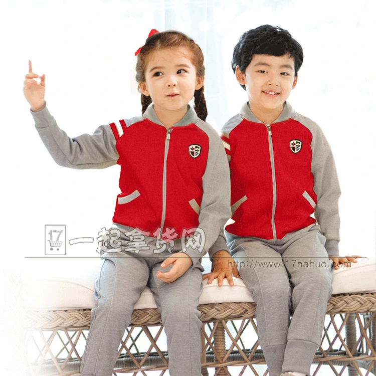 Quần áo mẫu giáo Nhật Bản và Hàn Quốc cao cấp dành cho trẻ em mẫu giáo mùa xuân và mùa thu - Đồng phục trường học / tùy chỉnh thực hiện