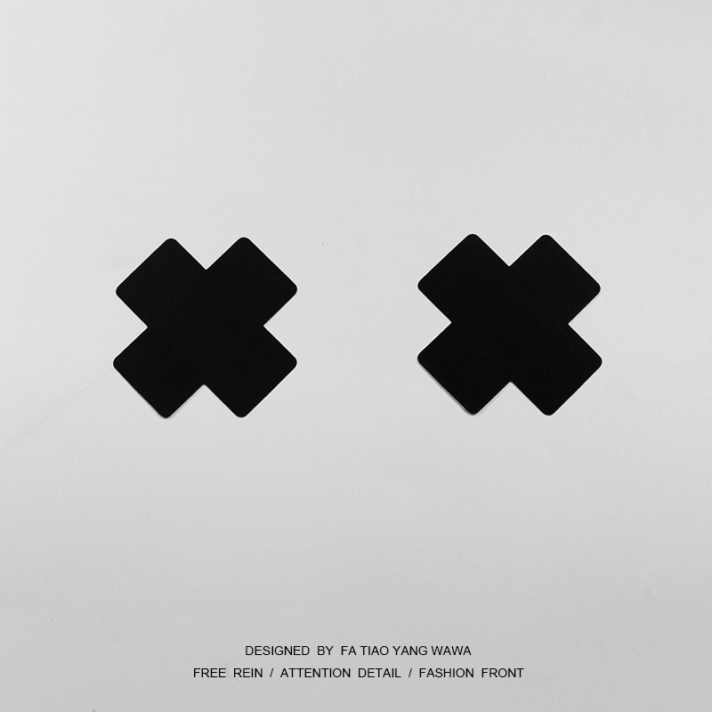 clockwork family x-shaped cross disposable breast patch invisible chest patch seamless beauty breast patch