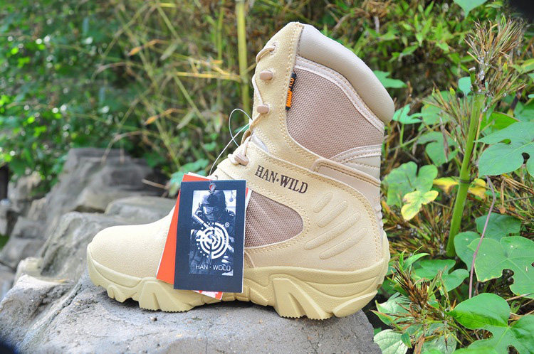 Boots militaires pour homme - dérapage - Ref 1402337 Image 5