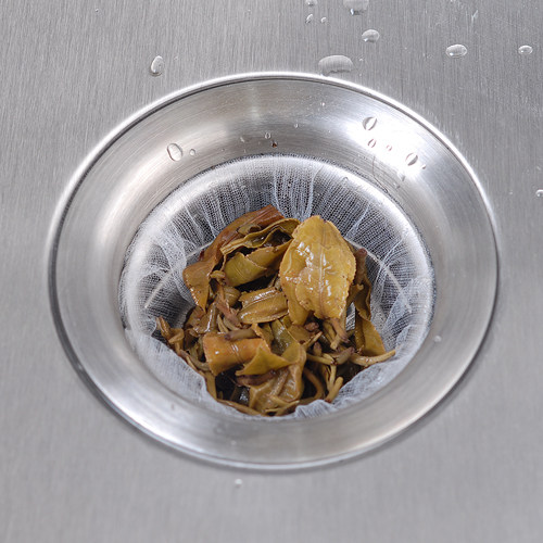 Outfall residue filtering garbage bag anti-clogging vegetable basin water-cutting bag sink Water cut bag net