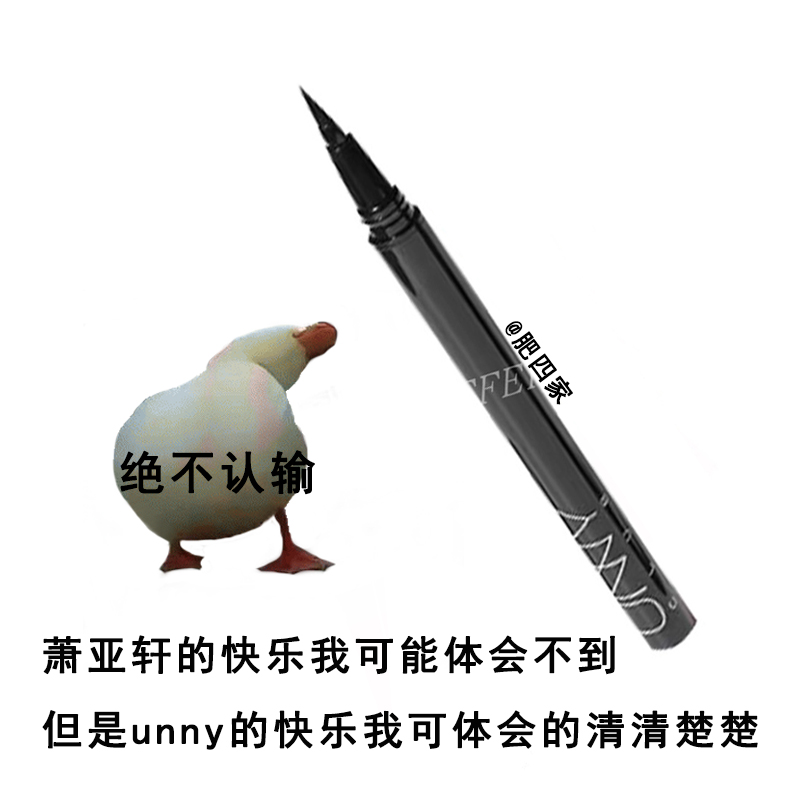 Spot Unny Waterproof anti-smudge eye new edition eyeliner pen Long-lasting easy-to-color full 2 minus 5 