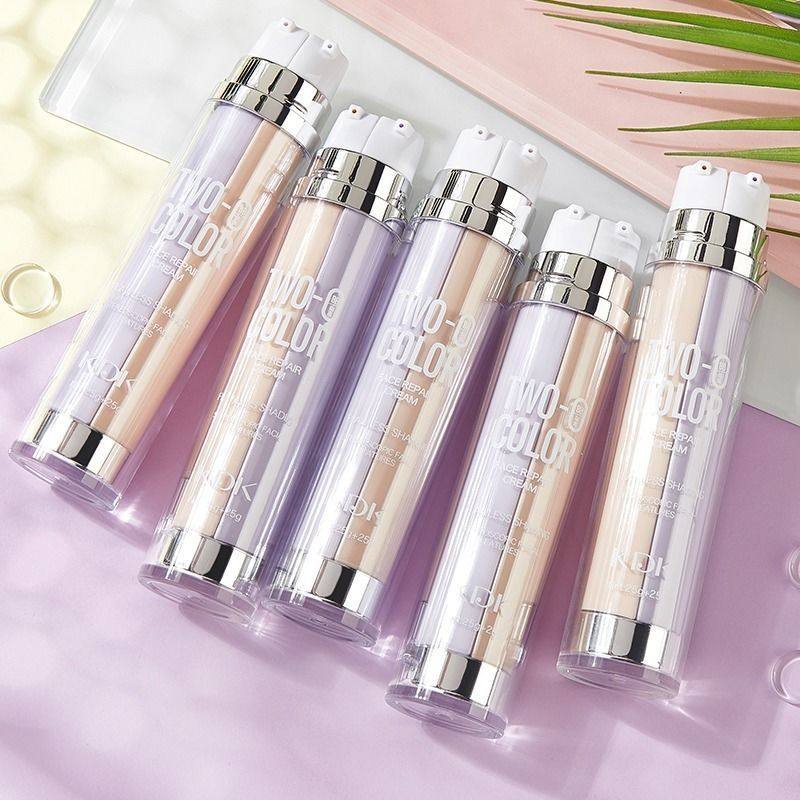 Lanxi BB cream isolation cream two-in-one brightening moisturizing moisturizing long-lasting oil control concealer pores waterproof and sweat-proof