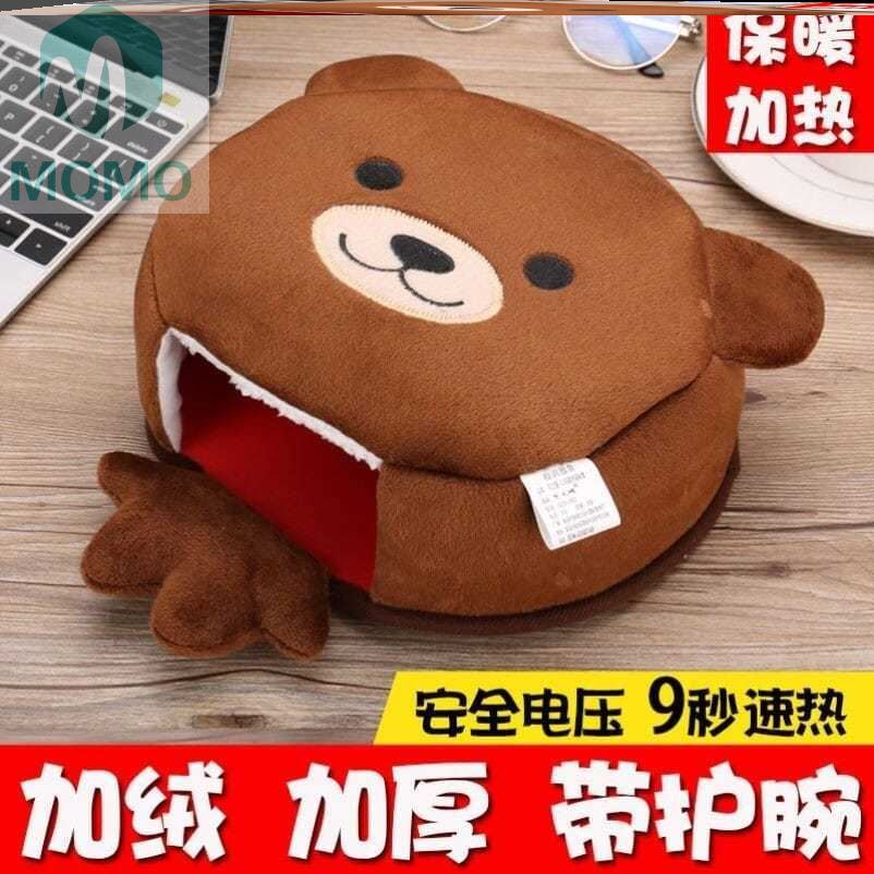 With Wrist Care Game Girls Gloves Antifreeze Winter Table Mat with wrist heating Mouse Pads Winter Warm Table Play Computer Dust Cover