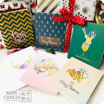 Creative Christmas Cards Christmas Thank You Cards Thanksgiving Wishes Cards Christmas Elk Bells Christmas Tree Gift Cards