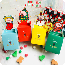 5 Christmas piglets modeling Apple box gift packaging candy carton children Ping An fruit decoration packaging box