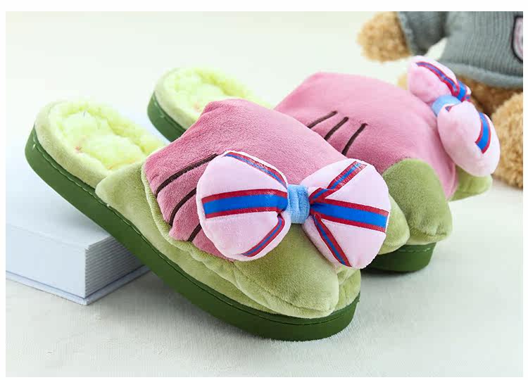 Pantoufles enfants en suède pour hiver - Ref 1032326 Image 18