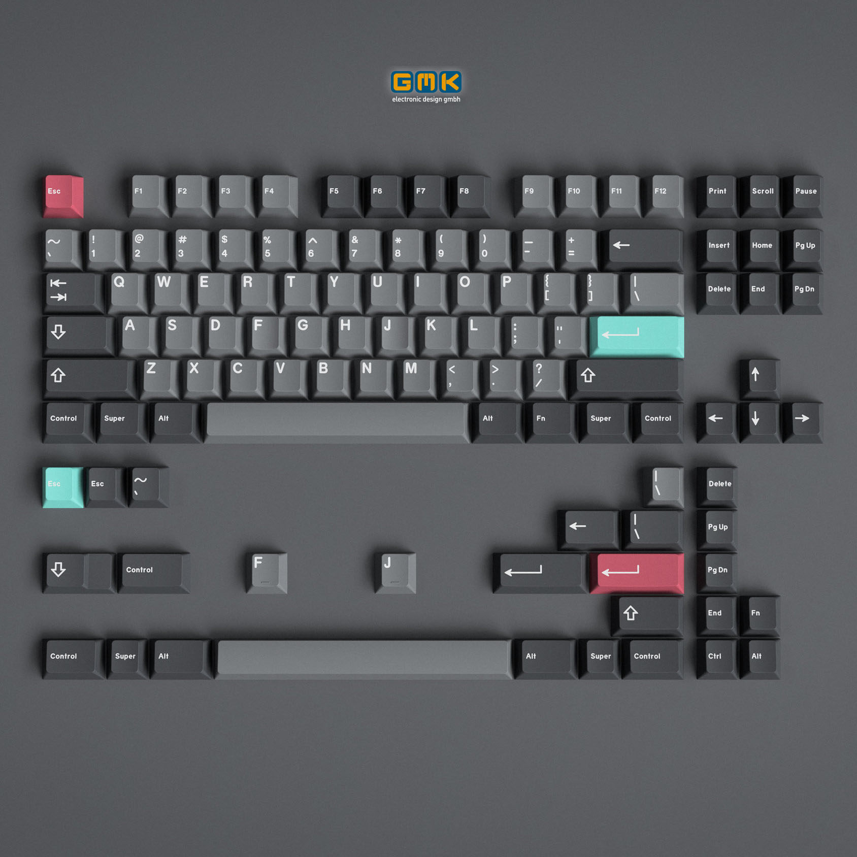 Gmk Modern Dolch 2 Customized Mechanical Keyboard Original Height