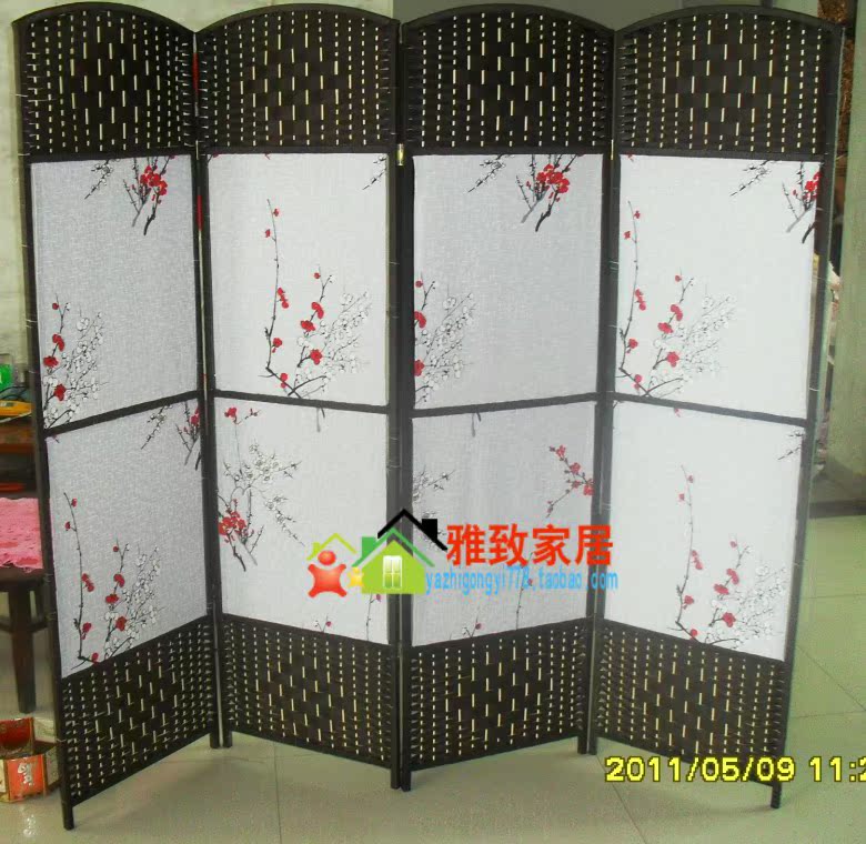 Rơm mây màn rơm rơm màn hình rơm rơm đặc biệt cung cấp màn hình rơm phân vùng màn hình gấp - Màn hình / Cửa sổ vách gỗ phòng khách