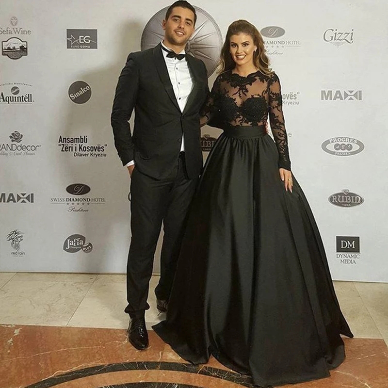 Black Tutu Skirt Satin Skirt Detachable DIY Banquet Floor-Length Navy Blue Stage Catwalk Travel Photography Host