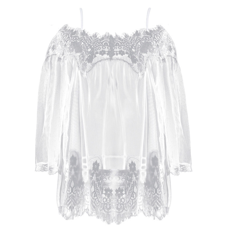 Pyjama pour femme         en Nylon à manches - Ref 2995139 Image 5