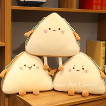 ins Net red cute sandwich plush pillow doll home childrens room sofa cushion doll decoration gift