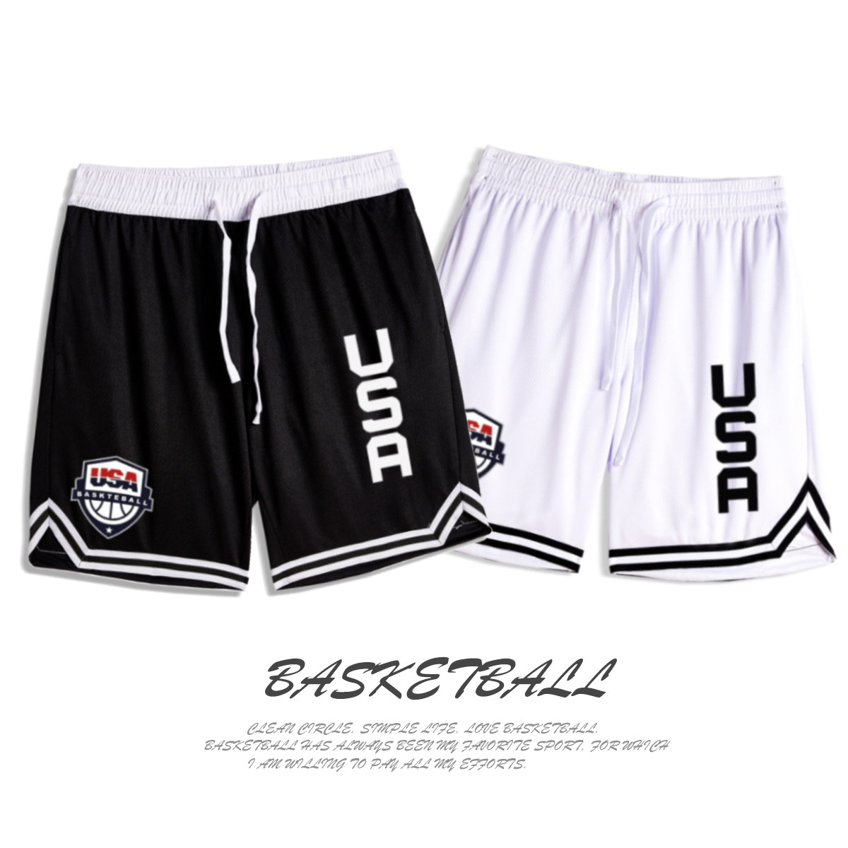 American Basketball Pants Training Real Combat Ball Pants Loose 50% However Knee Sports Shorts Running Fitness Men Wave Women Summer