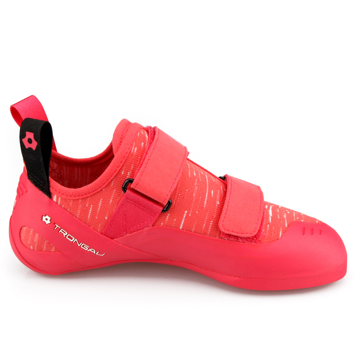 Long Hao limit V1 Mei red true color Butyl rubber rock climbing shoes neutral buckle type adult rock climbing training shoes